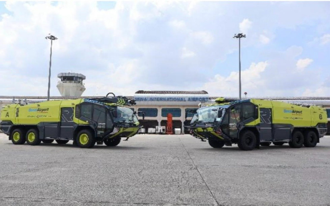 Senai International Airport Boosts Emergency Readiness With New Rosenbauer Panther 6x6