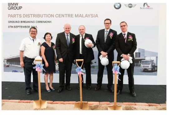 New BMW Group Parts Distribution Centre Malaysia Ground Breaking Ceremony.