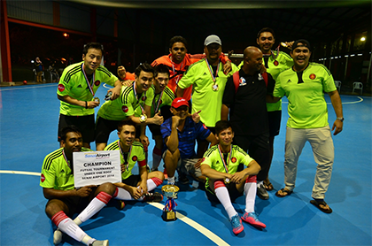 Senai Airport Under One Roof Futsal Tournament 2014 Senai Airport Under One Roof Futsal Tournament 2014
